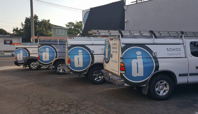 Digital Installers service vehicle