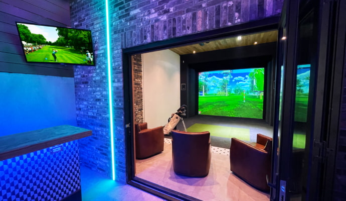 Golf simulators service