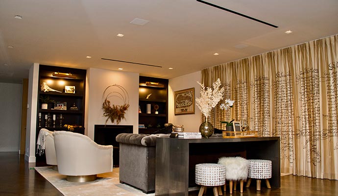 Modern living room interior