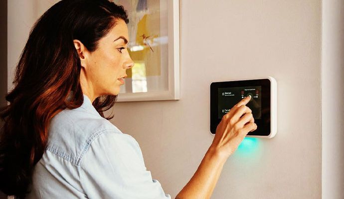 Women using integrated lighting control system