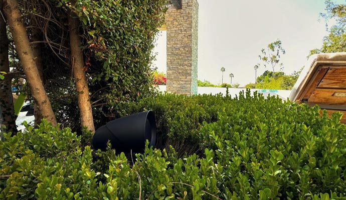 Installed outdoor audio system