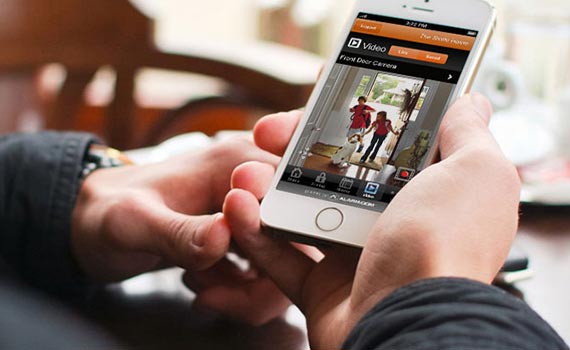 remote access to security camera and monitoring
