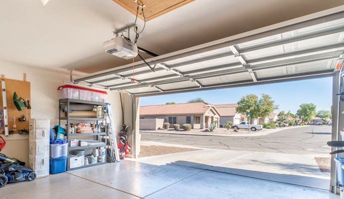 Smart garage door opener.