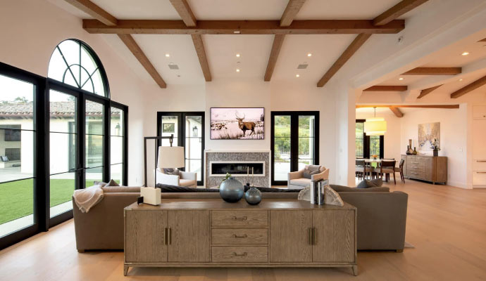 Tech enhanced interior design